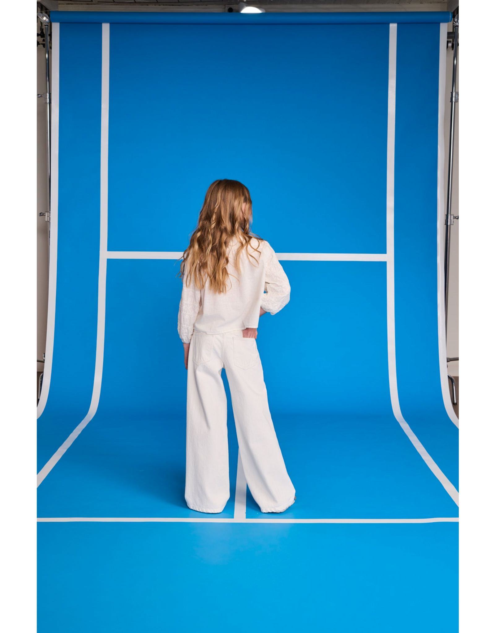 AO76 broek Leyla vintage white