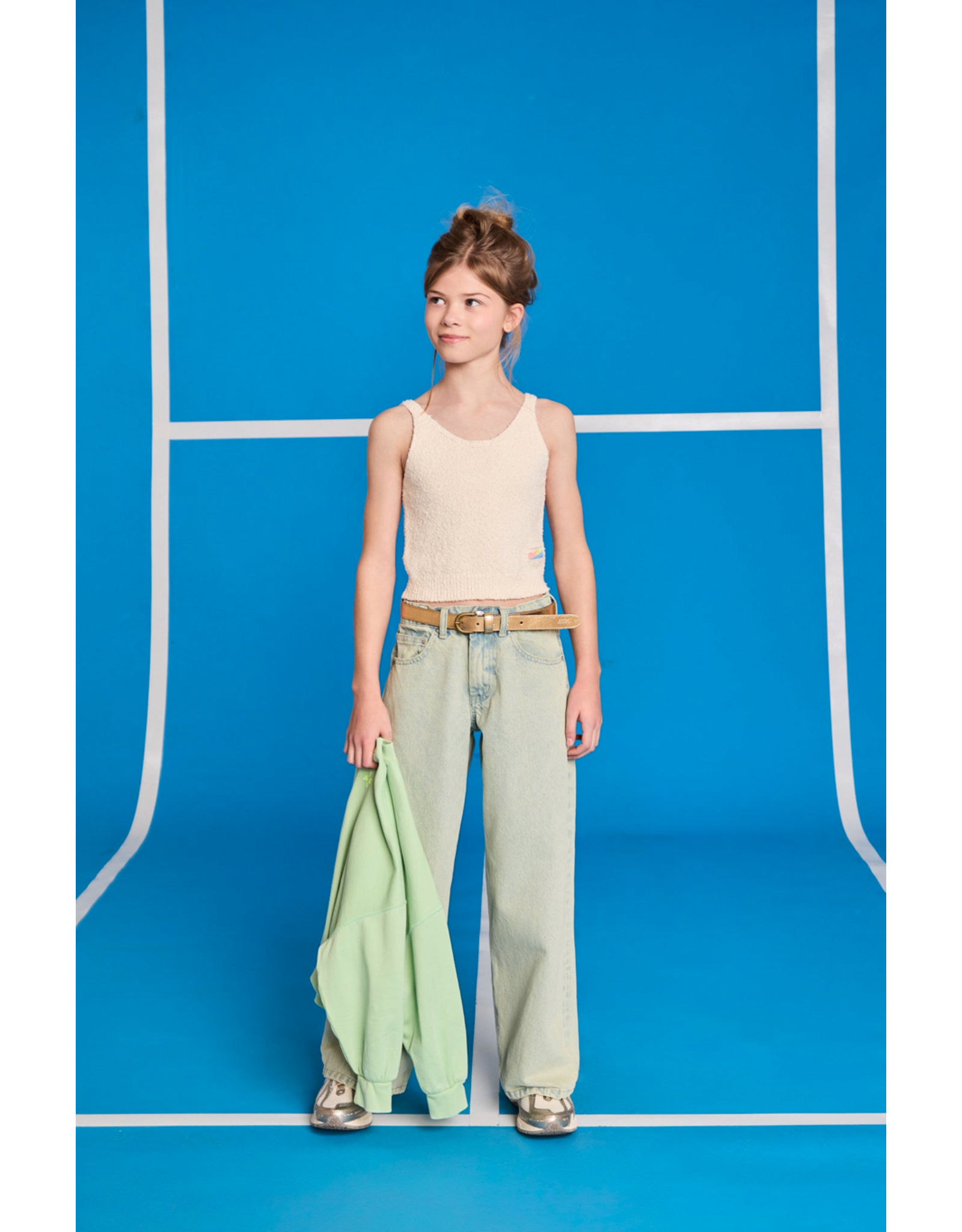 AO76 top dobe vintage white