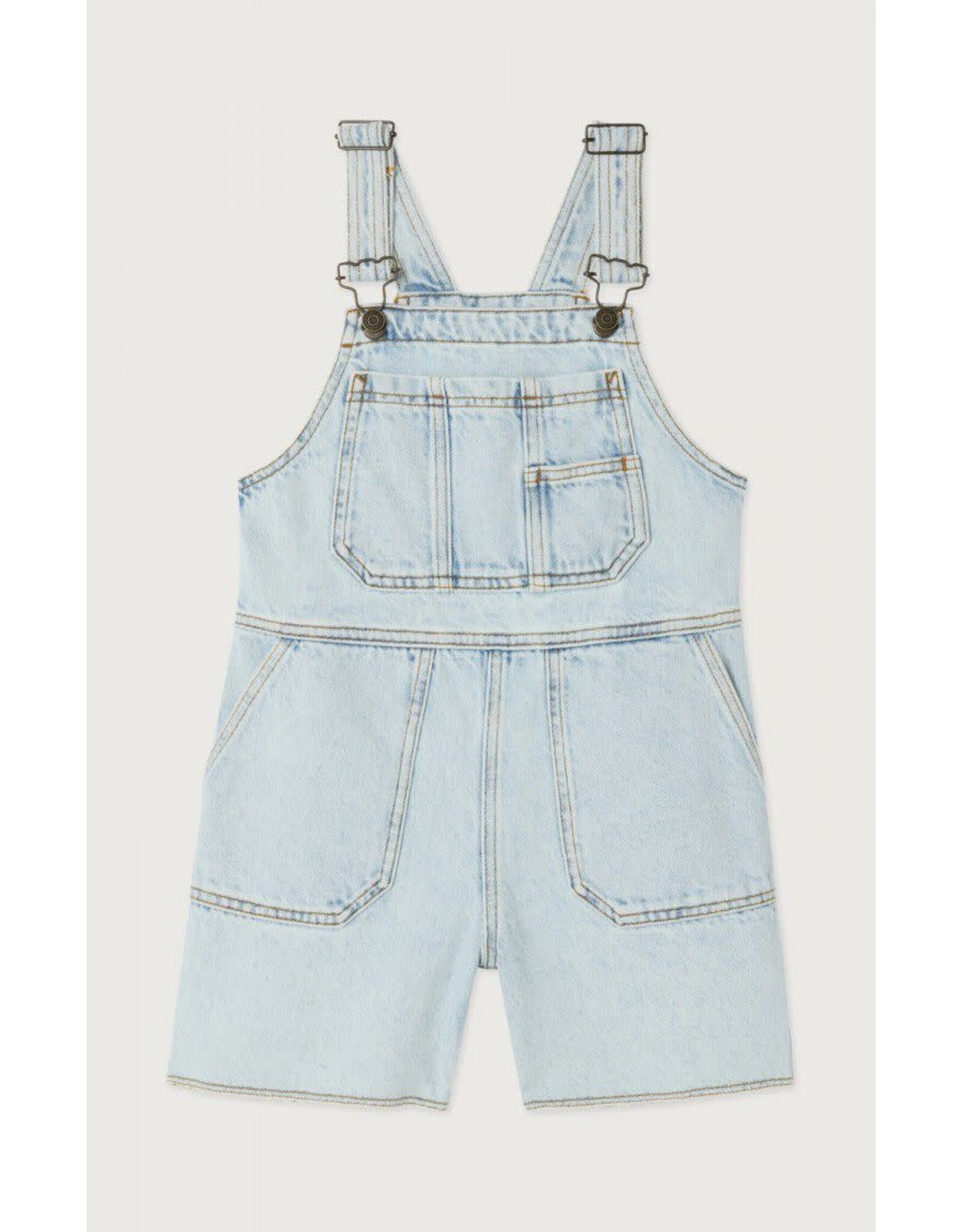 American Vintage salopette short joybird winter bleached