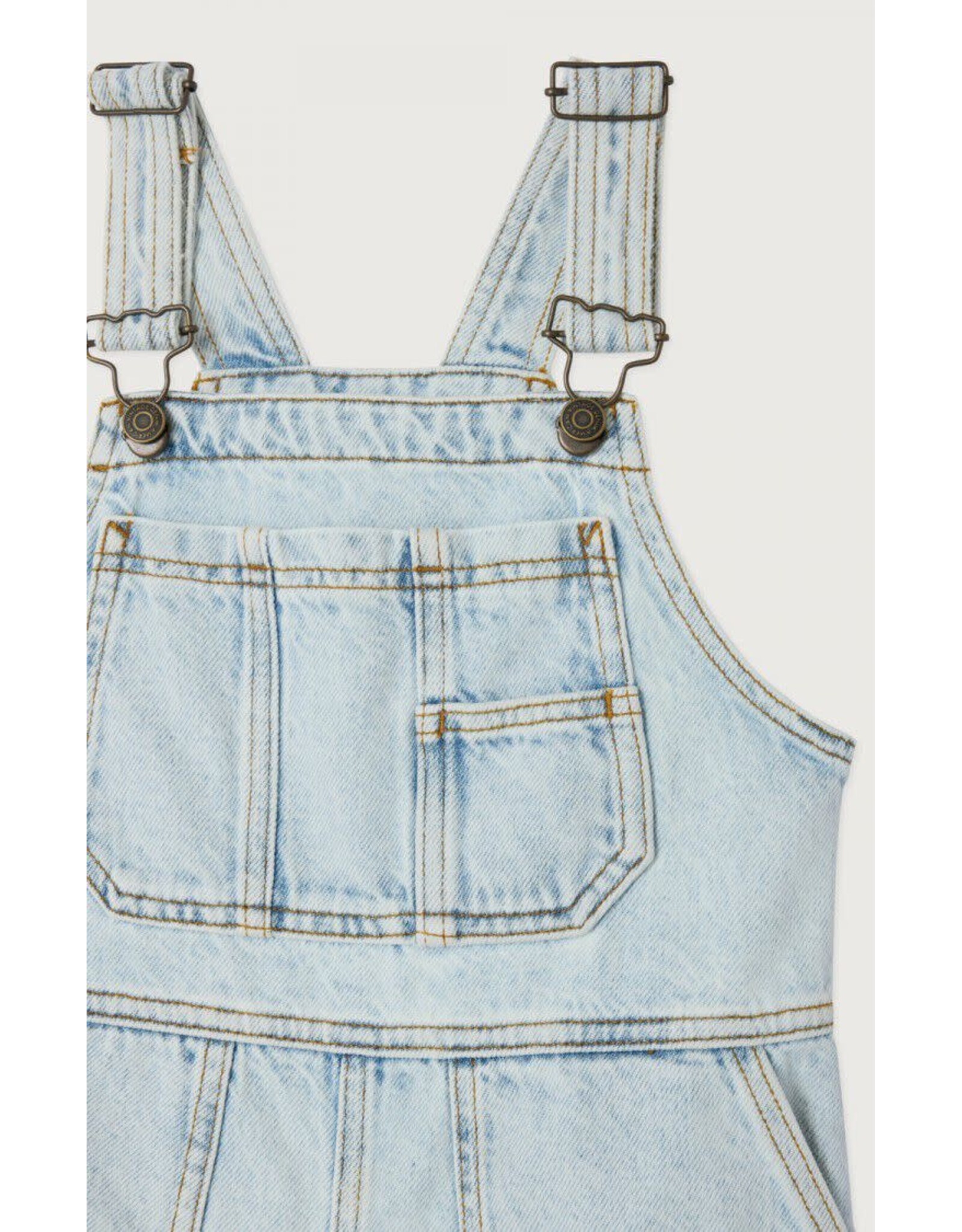 American Vintage salopette short joybird winter bleached