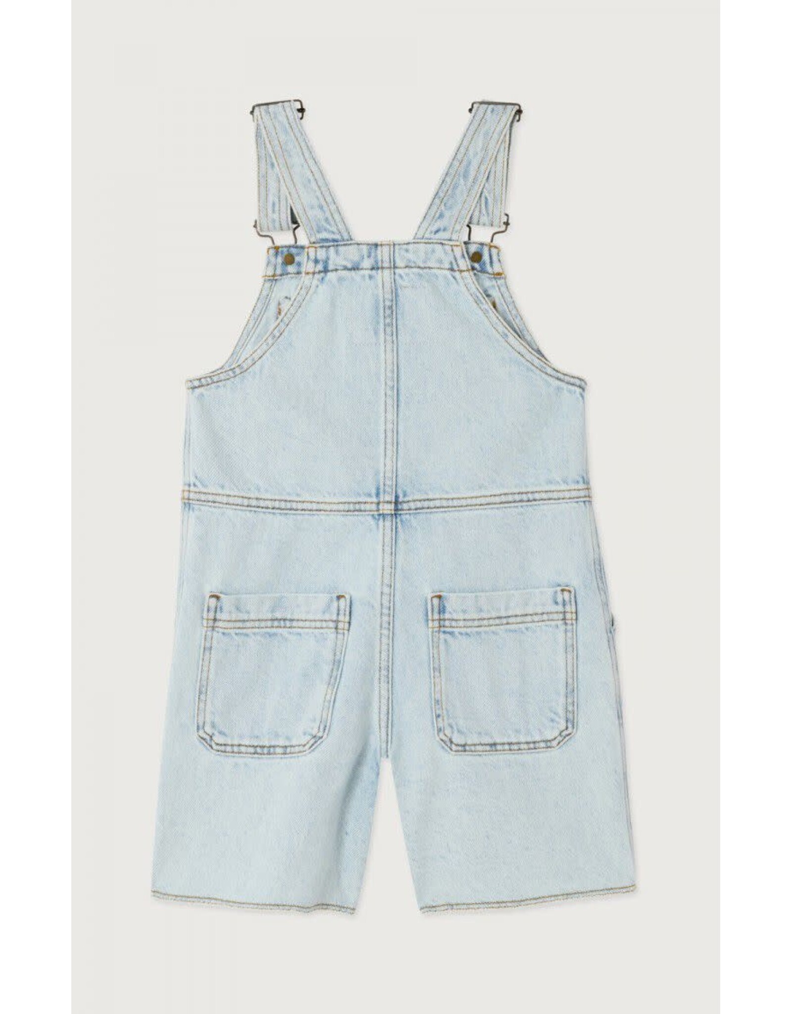 American Vintage salopette short joybird winter bleached