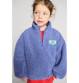 American Vintage Hoktown halve rits Provence chine