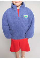 American Vintage Hoktown halve rits Provence chine