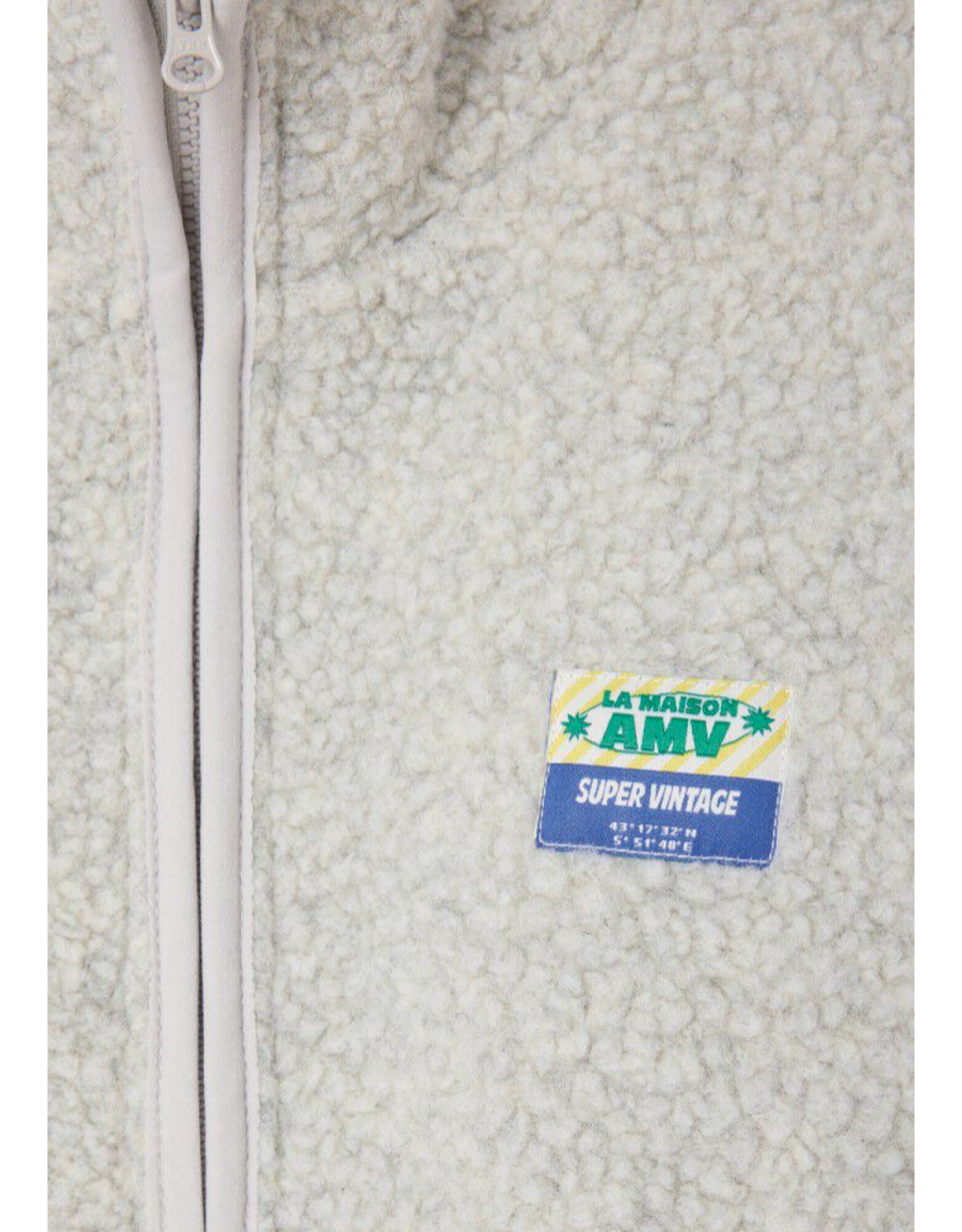 American Vintage teddy jas hoktown polaire chine