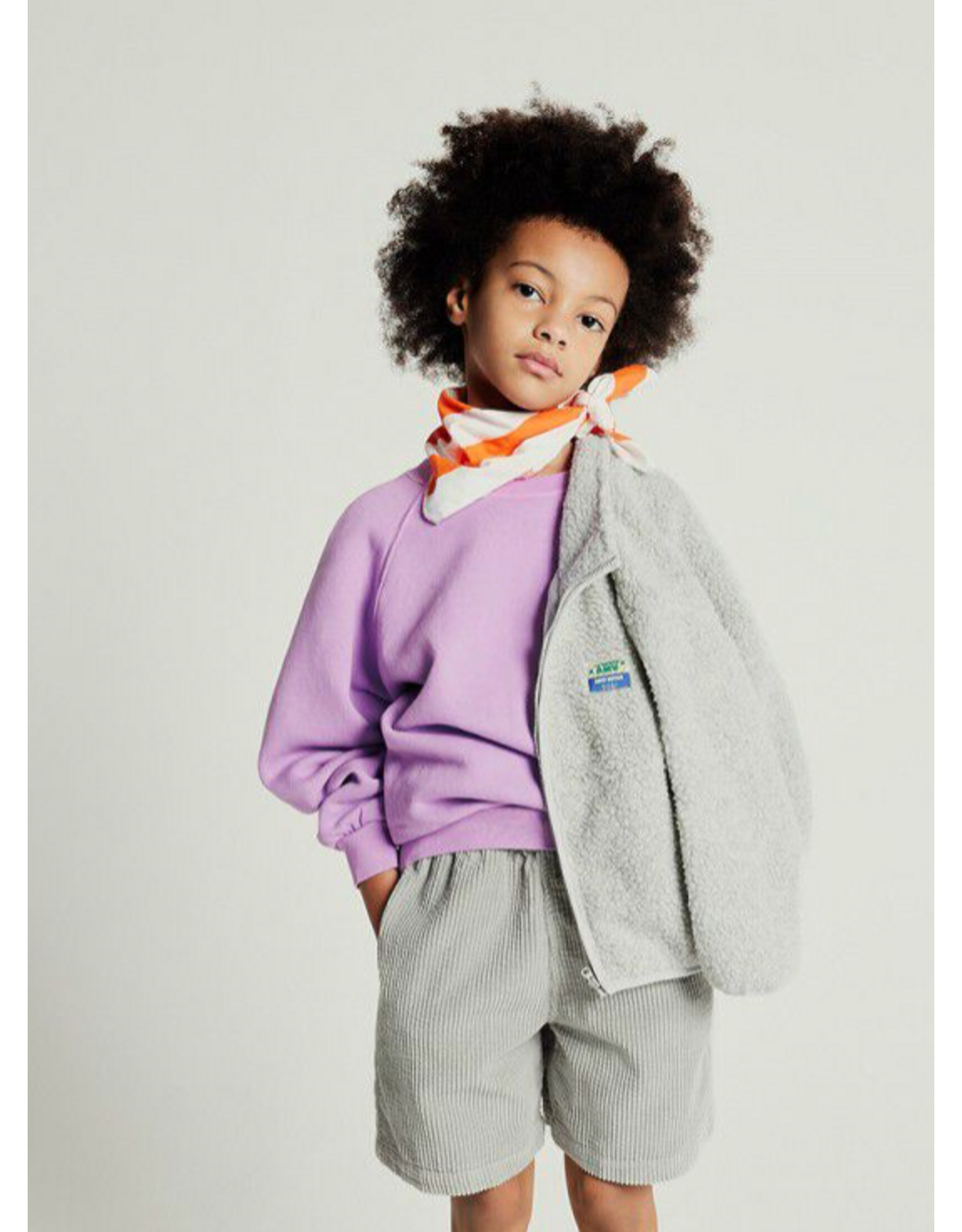 American Vintage teddy jas hoktown polaire chine