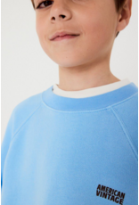 American Vintage sweater Izubird hemelsblauw vintage