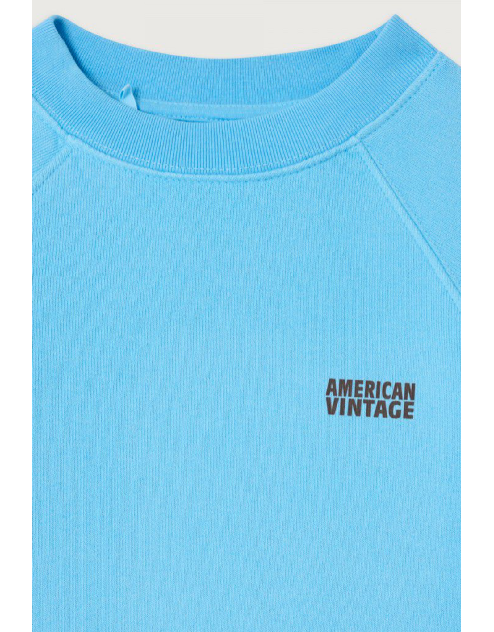 American Vintage sweater Izubird hemelsblauw vintage