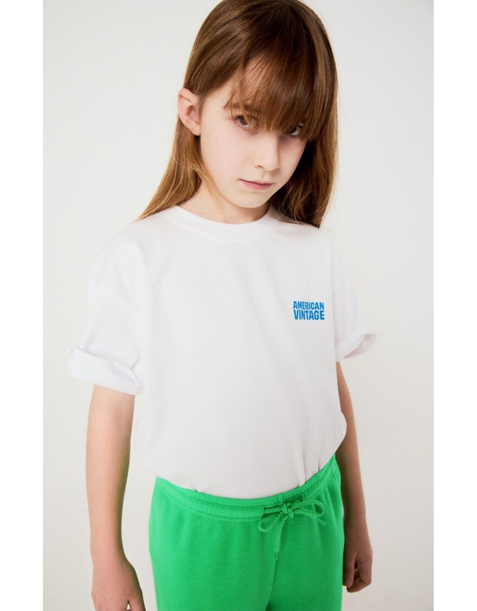 American Vintage t-shirt Gixy wit