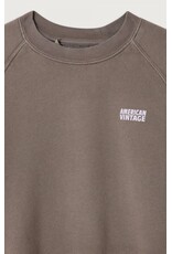 American Vintage sweater izubird cendre vintage