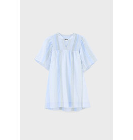 Bellerose Jurk Jelly gestreept blauw groen