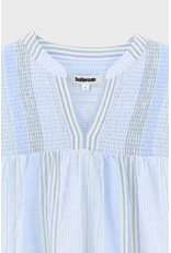 Bellerose Jurk Jelly gestreept blauw groen