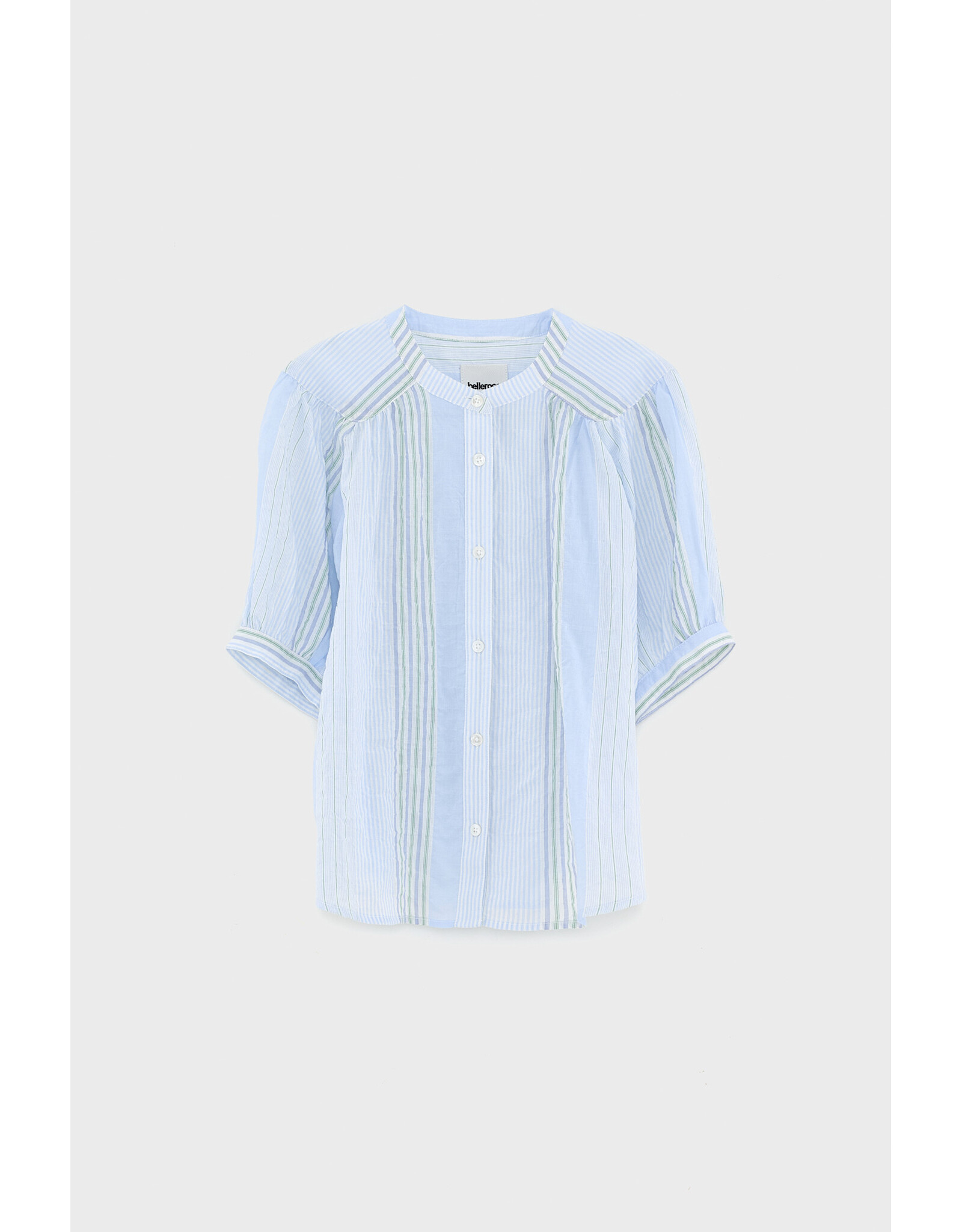 Bellerose Blouse Hopsa gestreept blauw groen