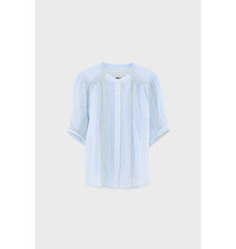 Bellerose Blouse Hopsa gestreept blauw groen