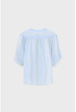 Bellerose Blouse Hopsa gestreept blauw groen