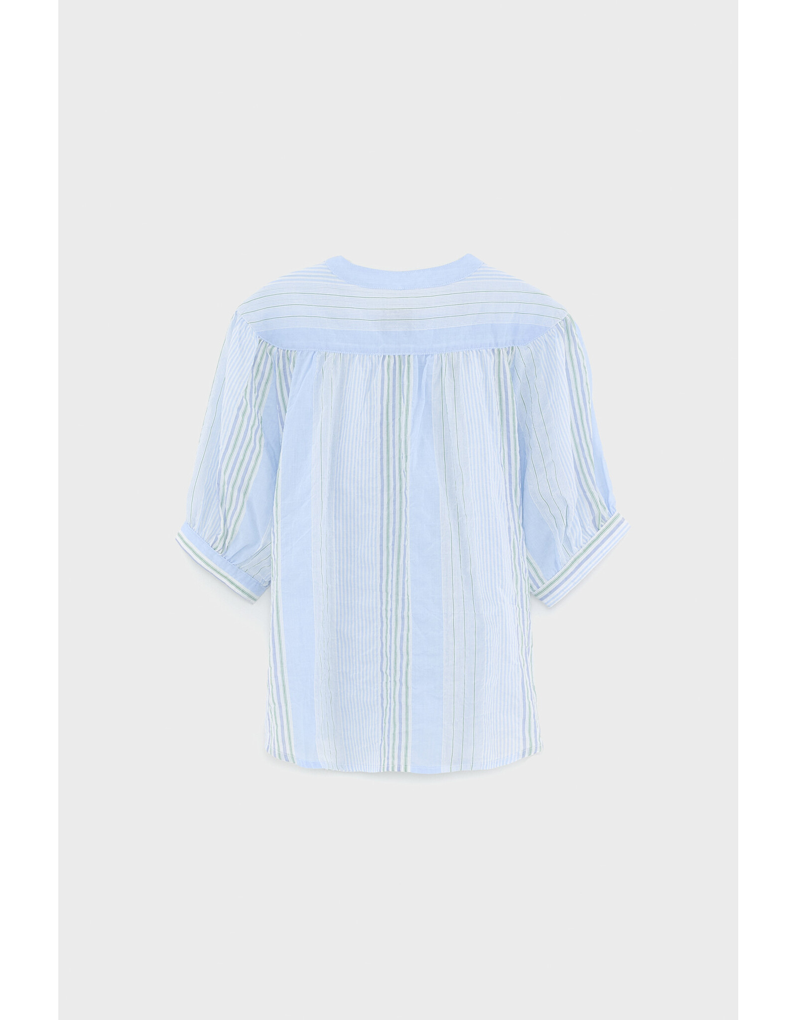 Bellerose Blouse Hopsa gestreept blauw groen