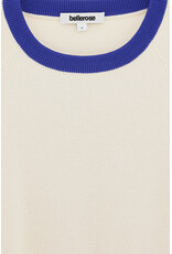 Bellerose Pull Angar milky way, blauw detail hals en mouwen