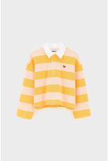 Bellerose sweatshirt stripe geel