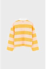 Bellerose sweatshirt stripe geel