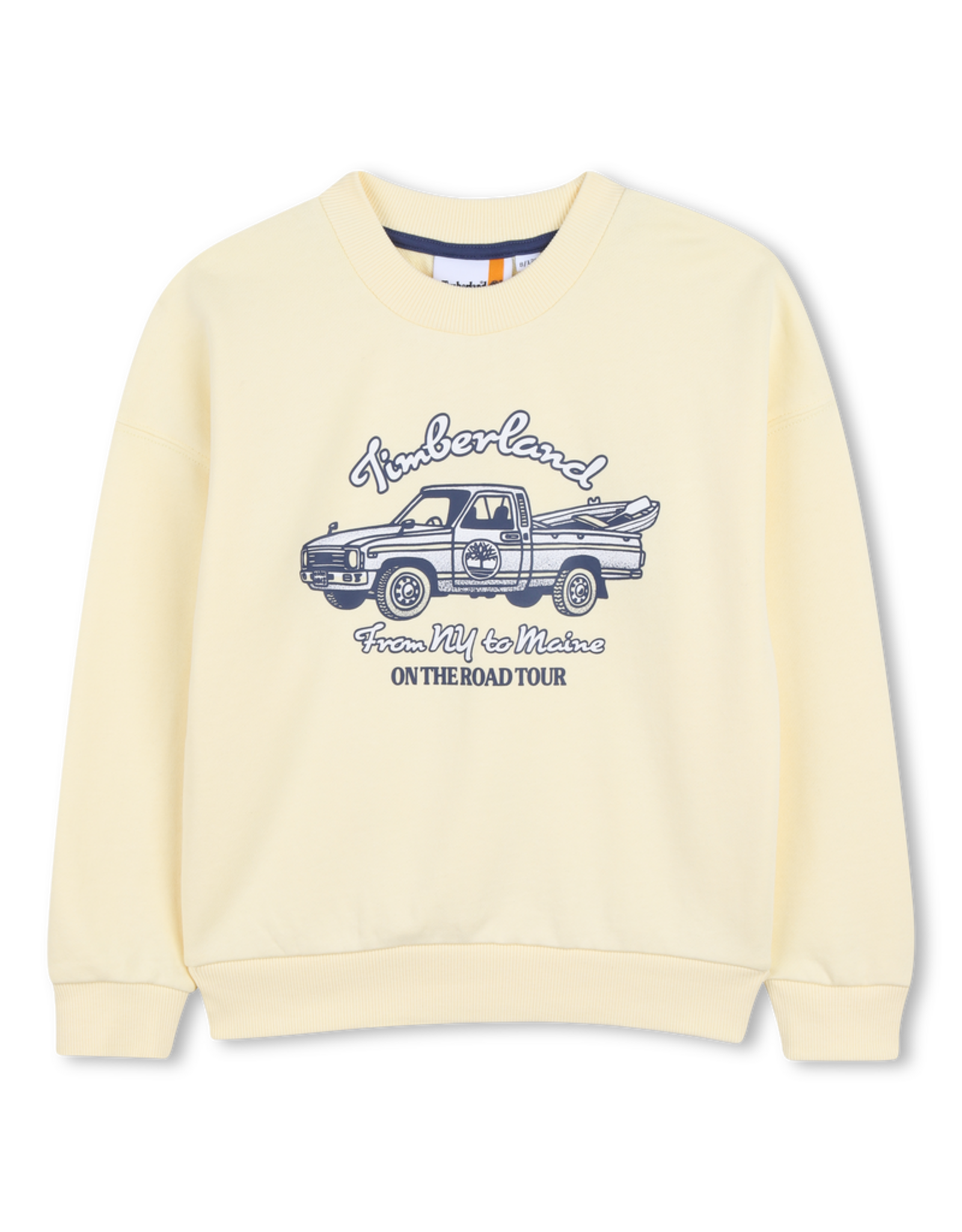 Timberland sweater geel car