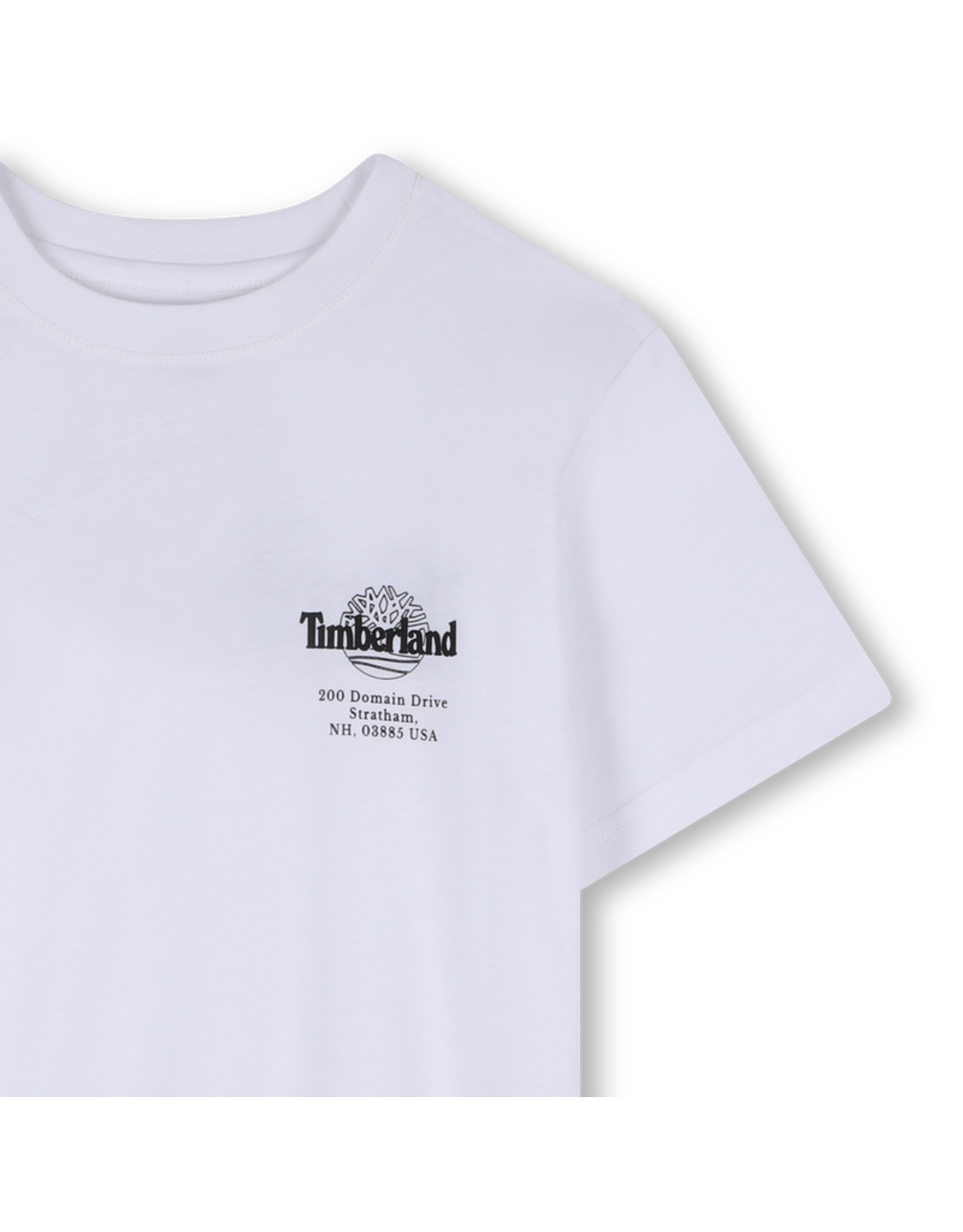 Timberland t-shirt wit logo rug