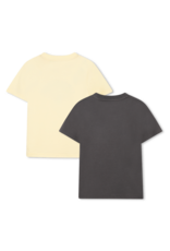 Timberland t-shirt set geel antraciet