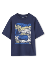 Timberland t-shirt blauw jeep kano