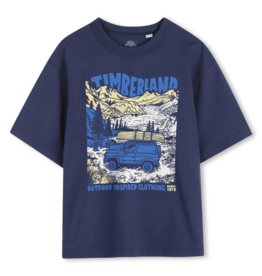 Timberland t-shirt blauw jeep kano