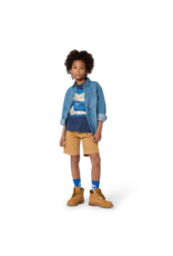 Timberland t-shirt blauw jeep kano