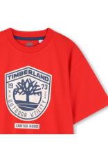 Timberland t-shirt rood logo