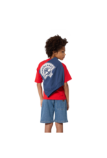 Timberland t-shirt rood logo