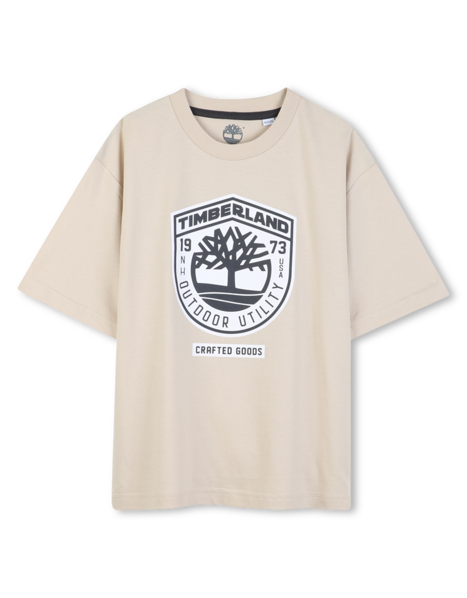 Timberland t-shirt logo beige