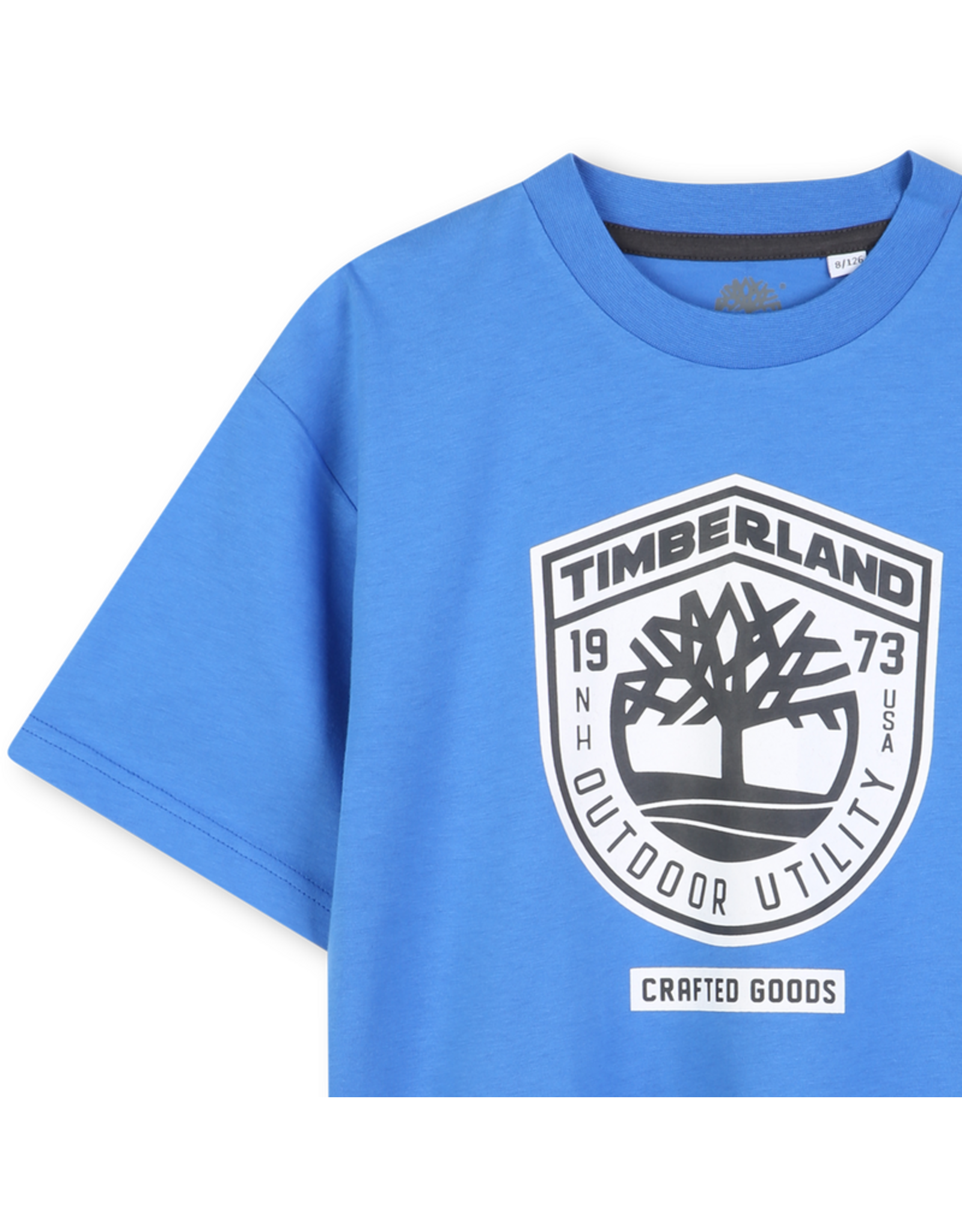 Timberland t-shirt logo blue