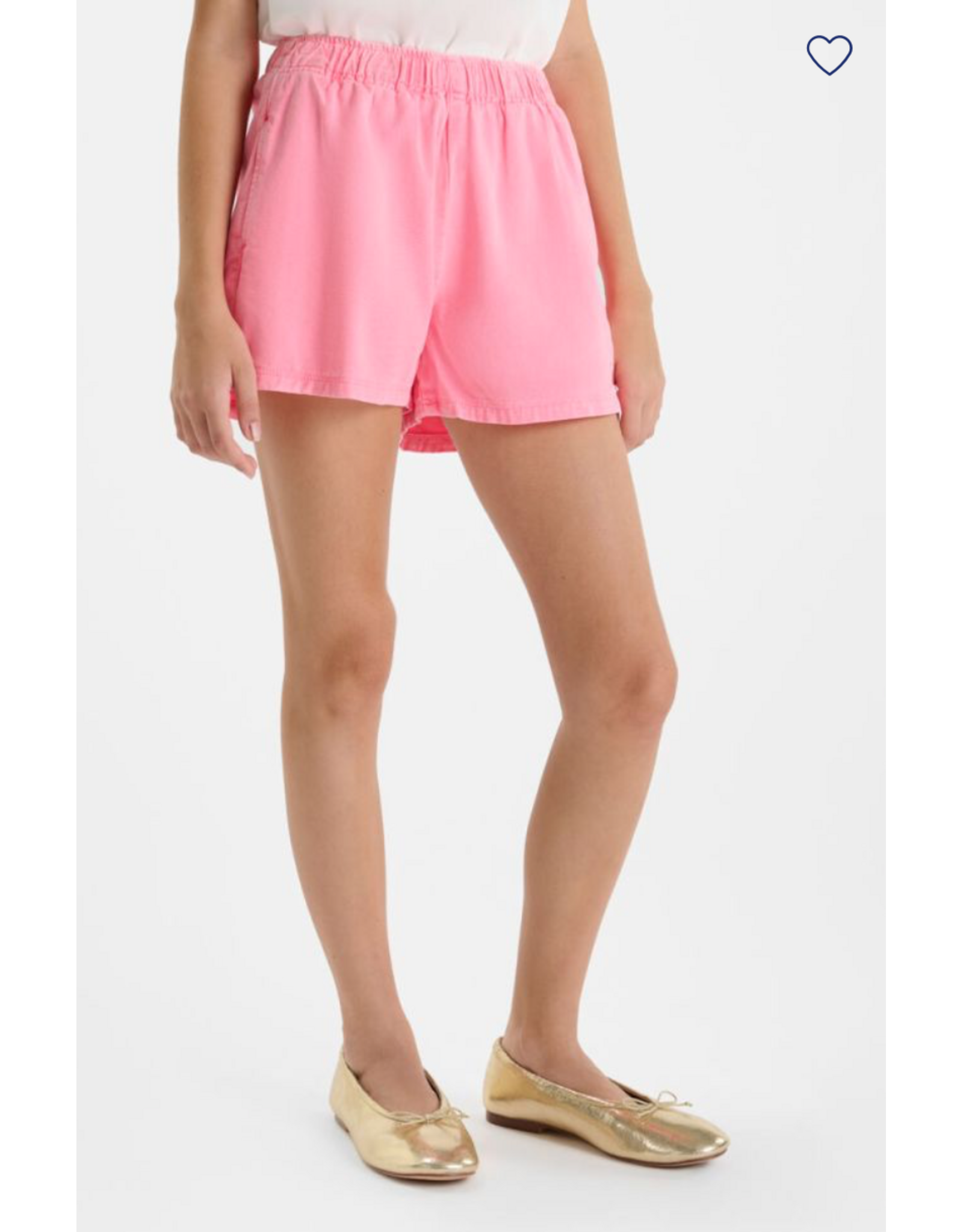 Le temps des cérises short Sanary fluo pink