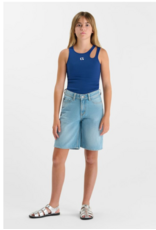 Le temps des cérises bermuda bourdon blue jeans