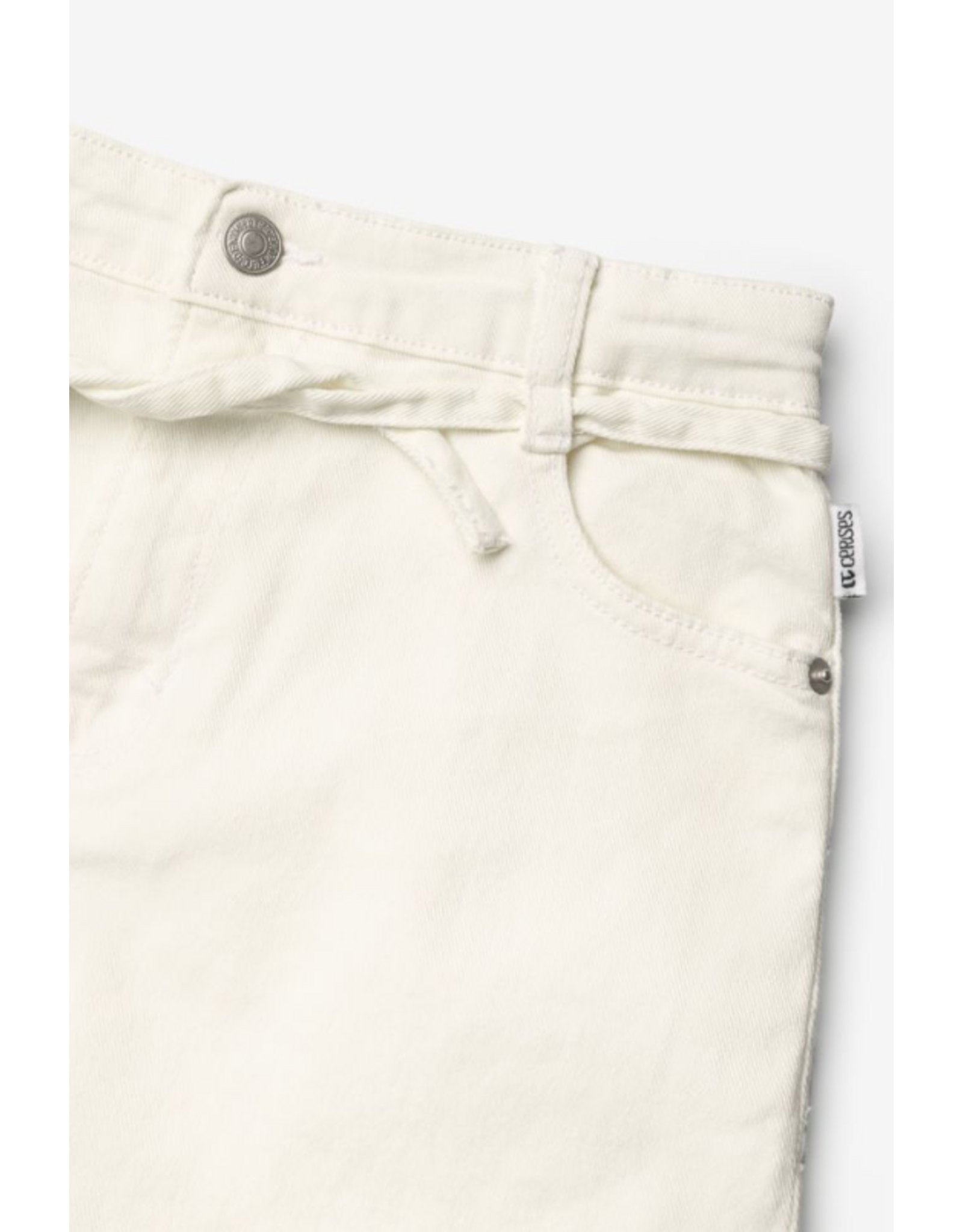 Le temps des cérises bermuda white Carpugi