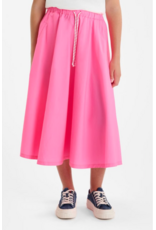 Le temps des cérises lange rok Olenagi fluo roze