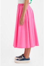 Le temps des cérises lange rok Olenagi fluo roze