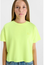 Le temps des cérises T-shirt Emilagi fluo geel