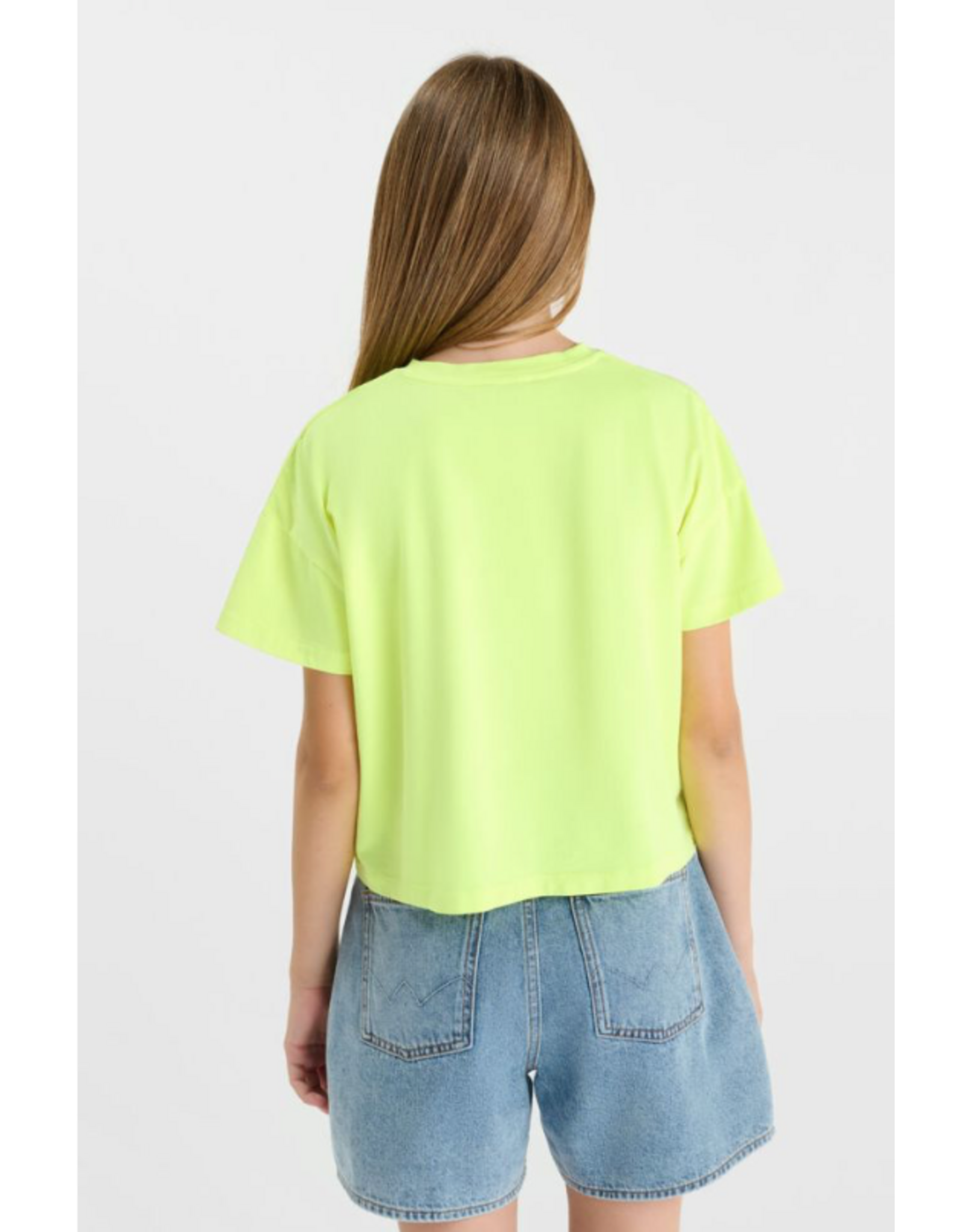 Le temps des cérises T-shirt Emilagi fluo geel