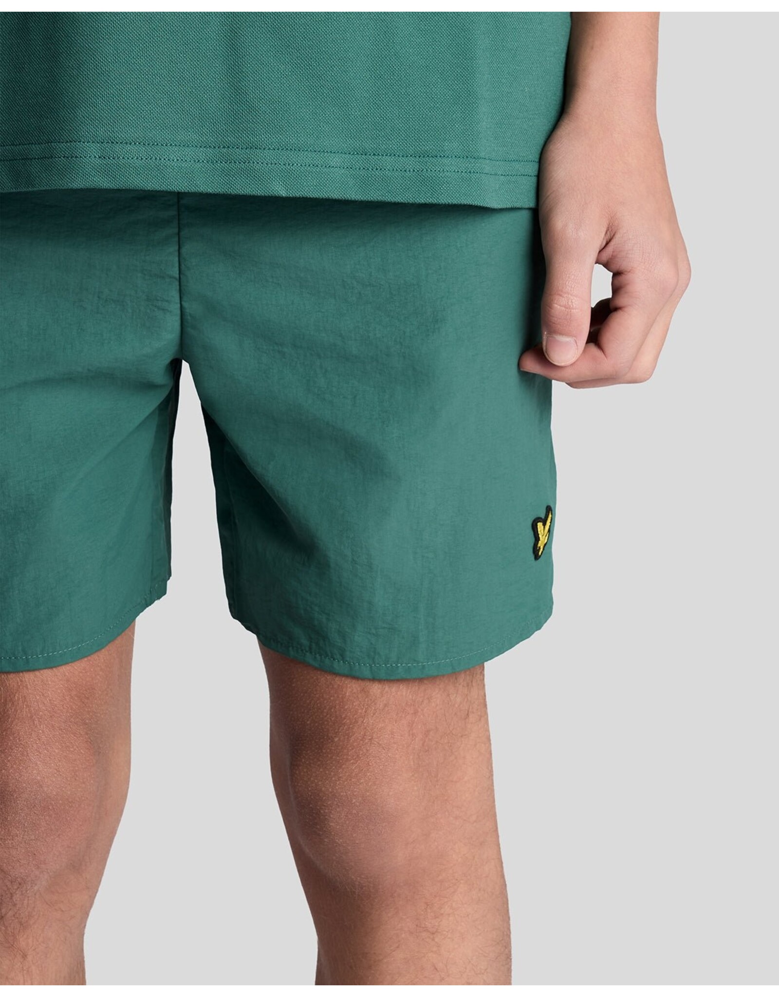 Lyle & Scott zwemshort everglade groen