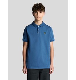 Lyle & Scott polo dark cornflower blauw