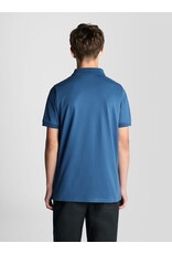 Lyle & Scott polo dark cornflower blauw