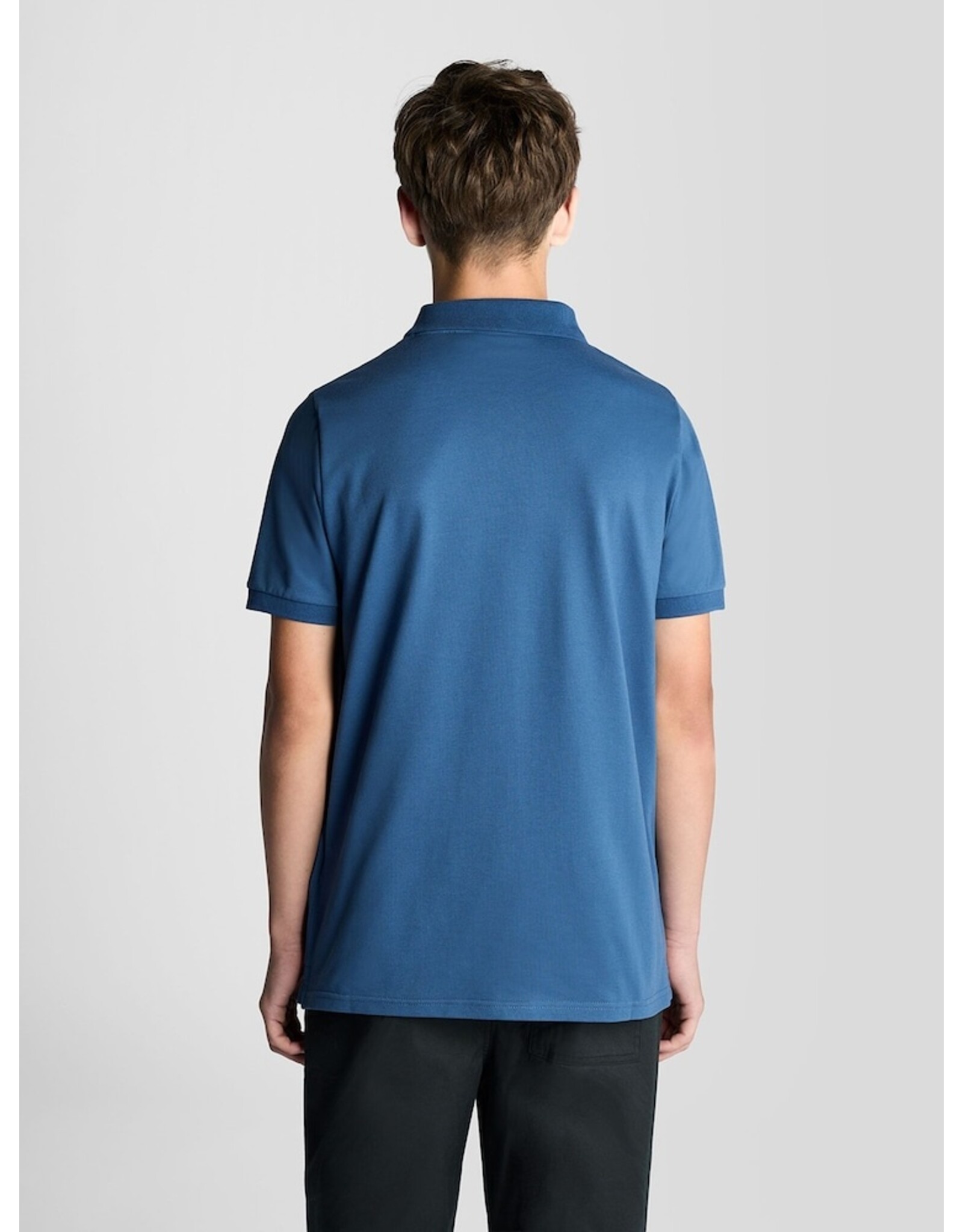 Lyle & Scott polo dark cornflower blauw