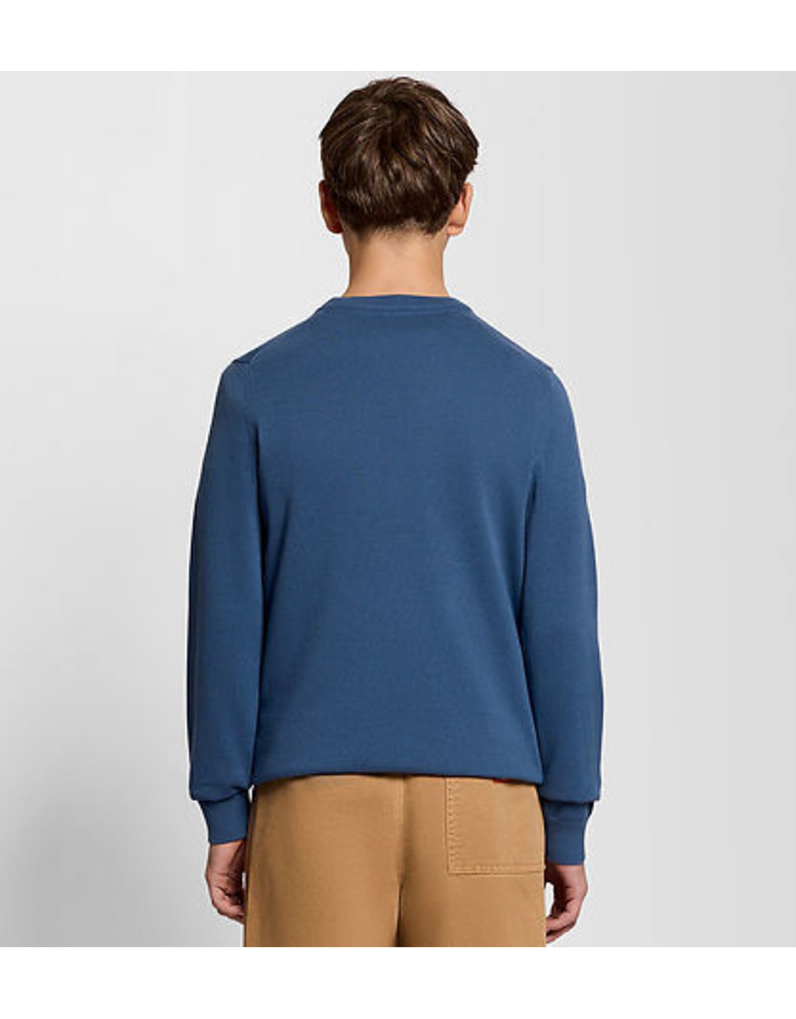 Lyle & Scott pull tricot dark cornflower