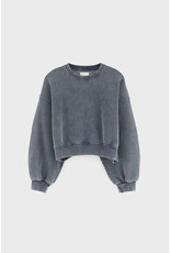 Bellerose cropped sweater Fenya black blue