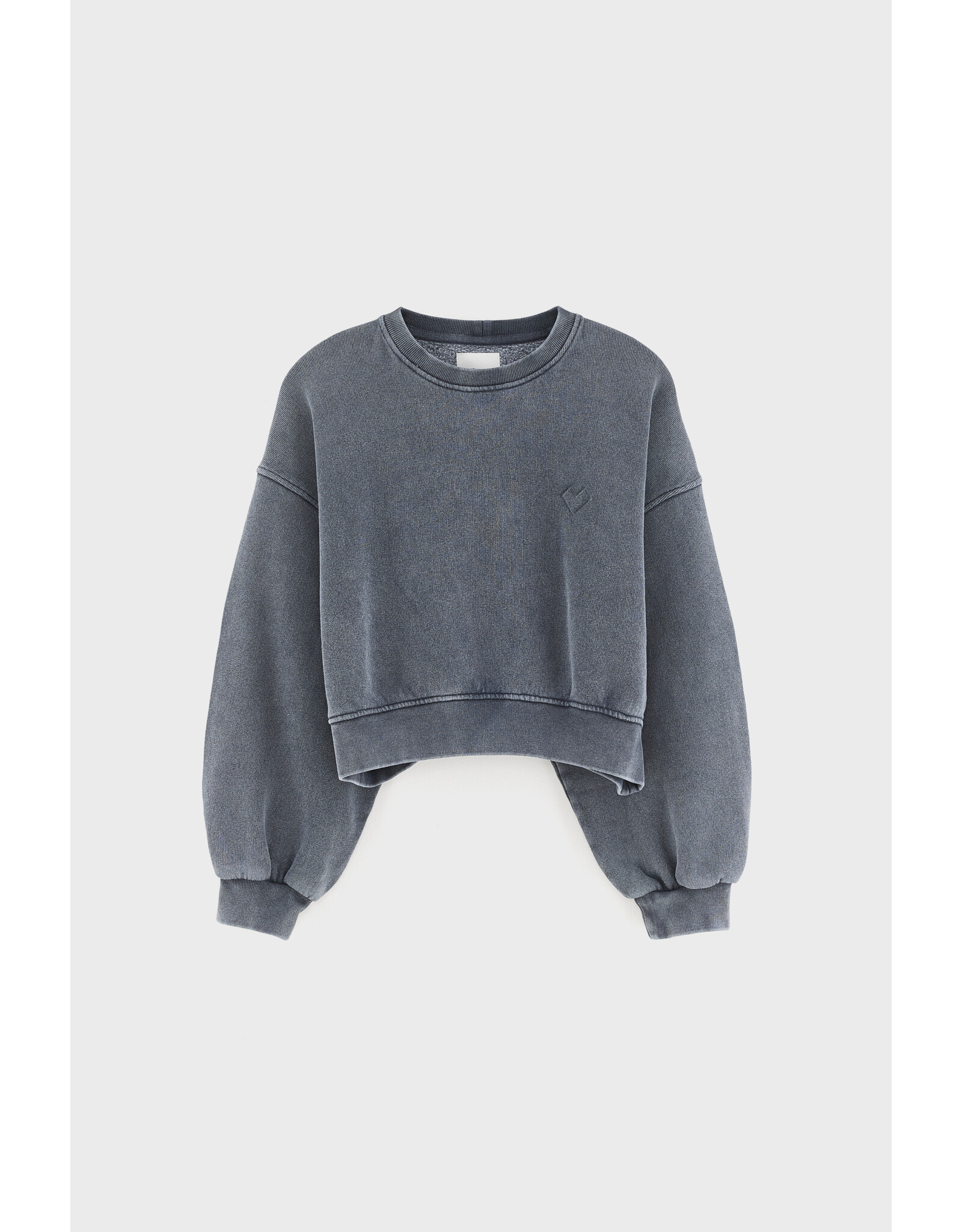 Bellerose cropped sweater Fenya black blue