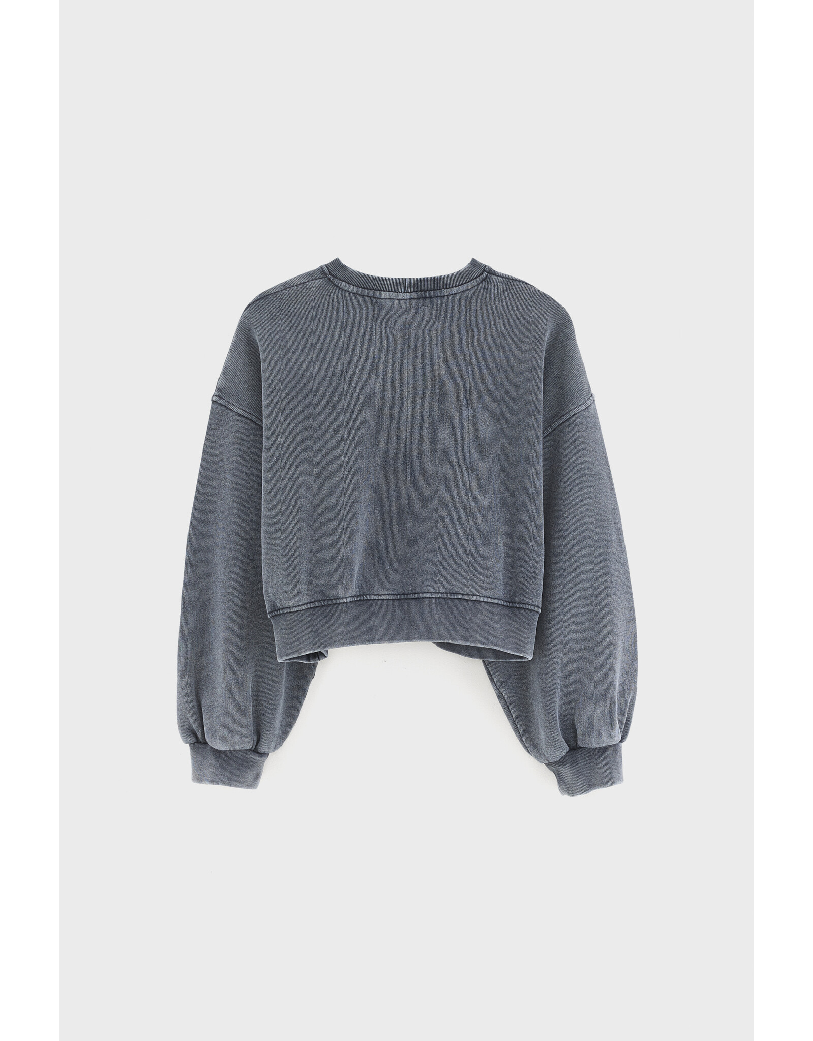 Bellerose cropped sweater Fenya black blue