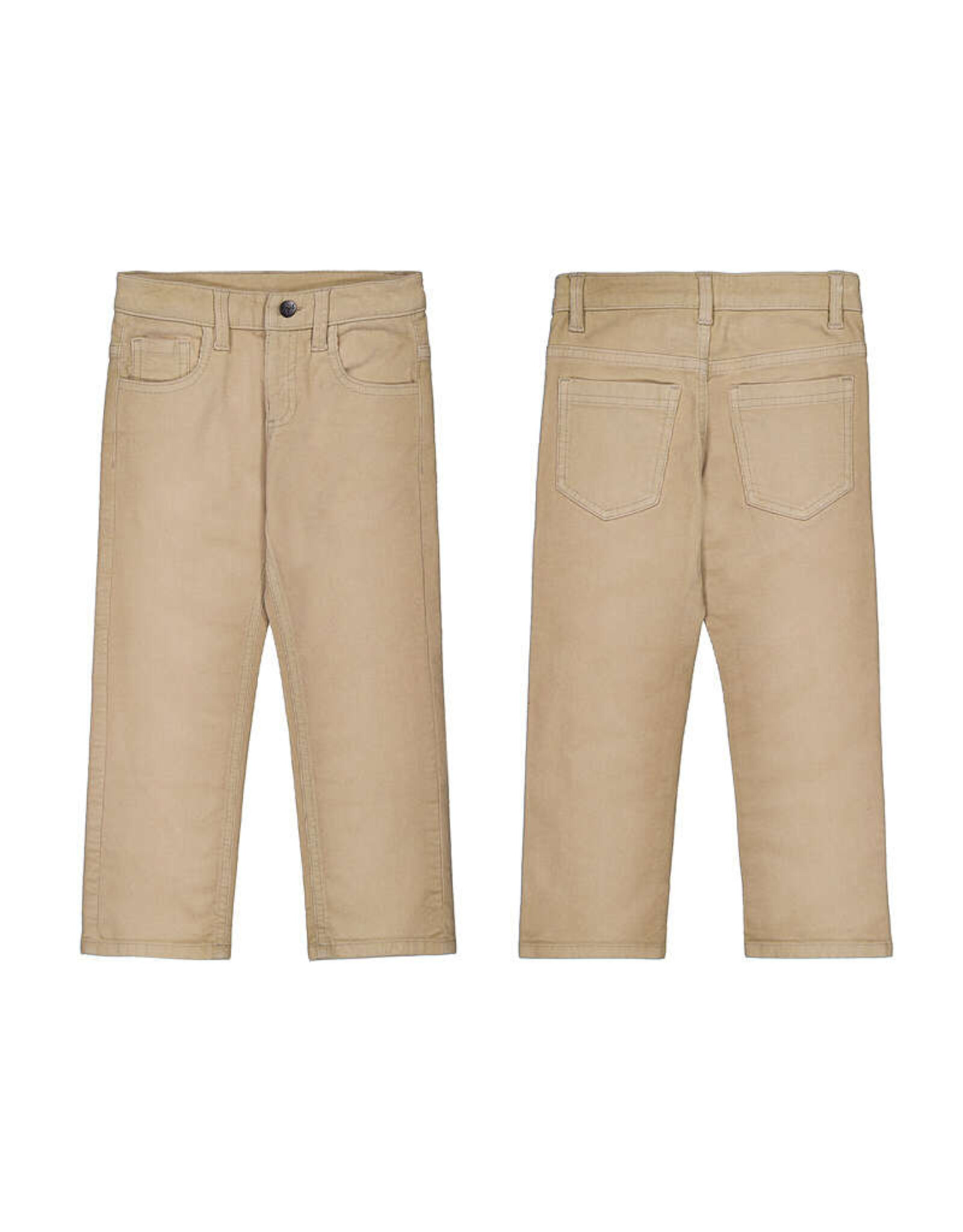 Mayoral beige broek fijne rib