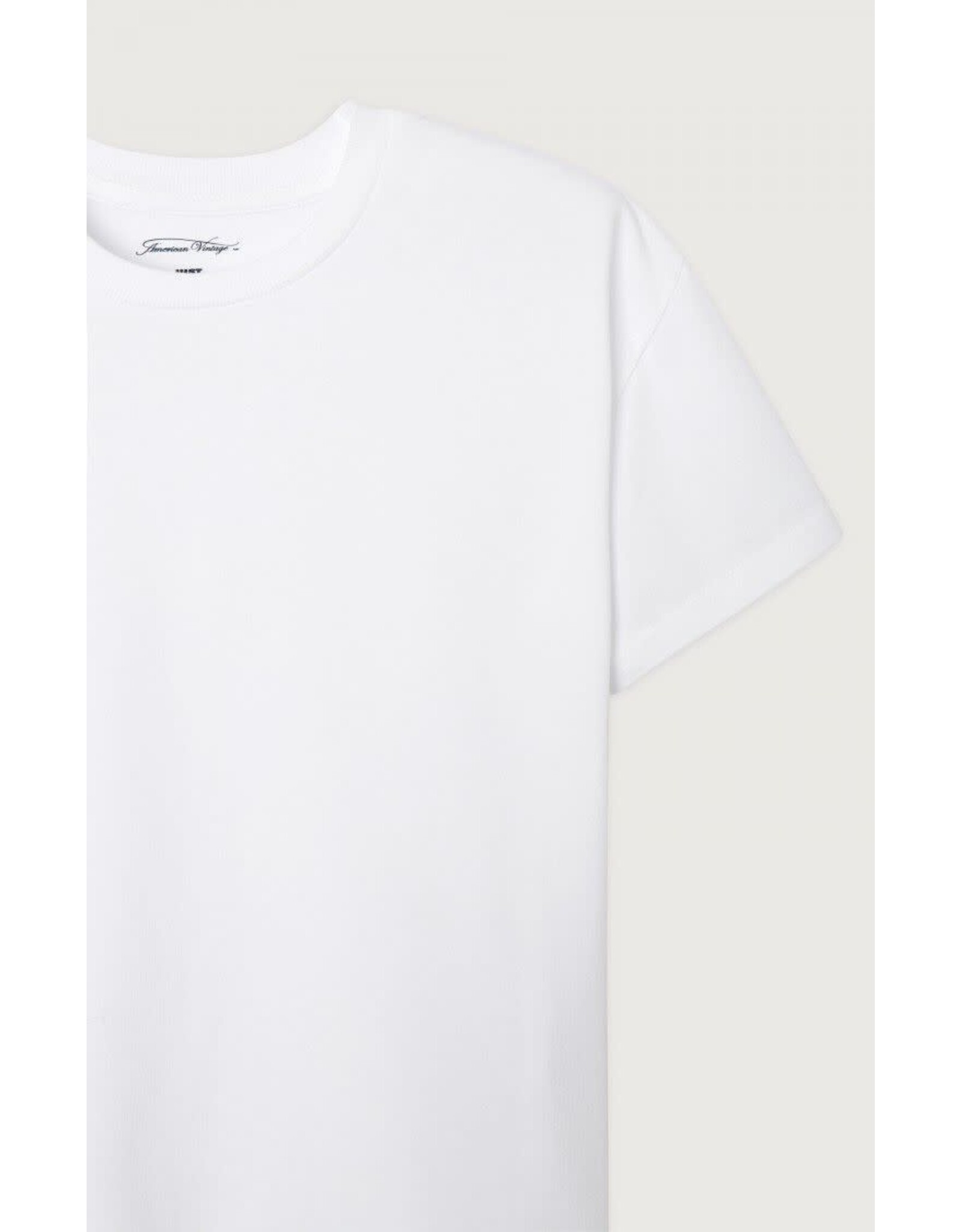 American Vintage t-shirt  fizvalley wit zonder logo