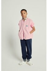 American Vintage mouwloze teddy jas Hoktown dragee chine